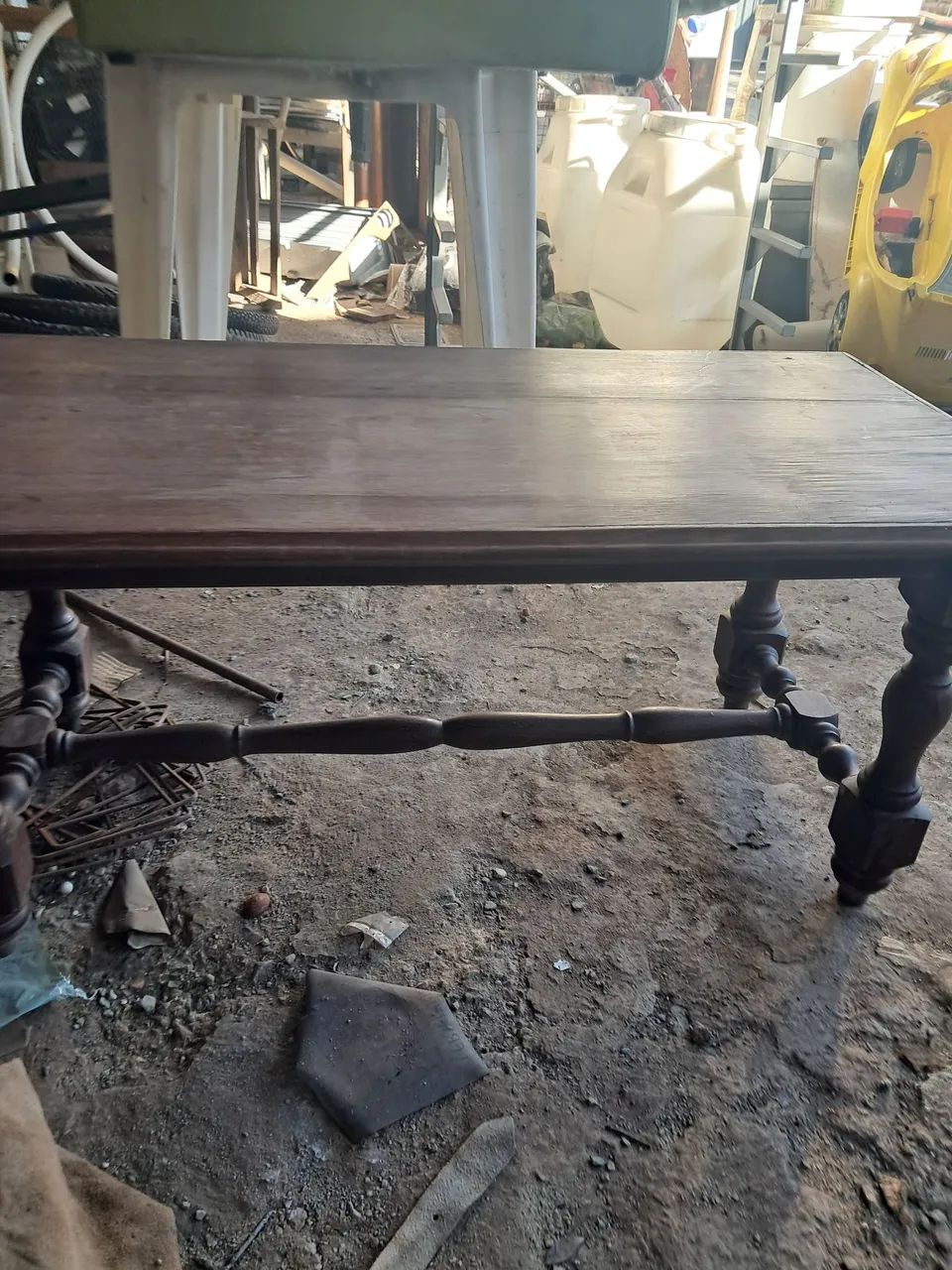 Mesa de centro antiga raridade - Foto 2