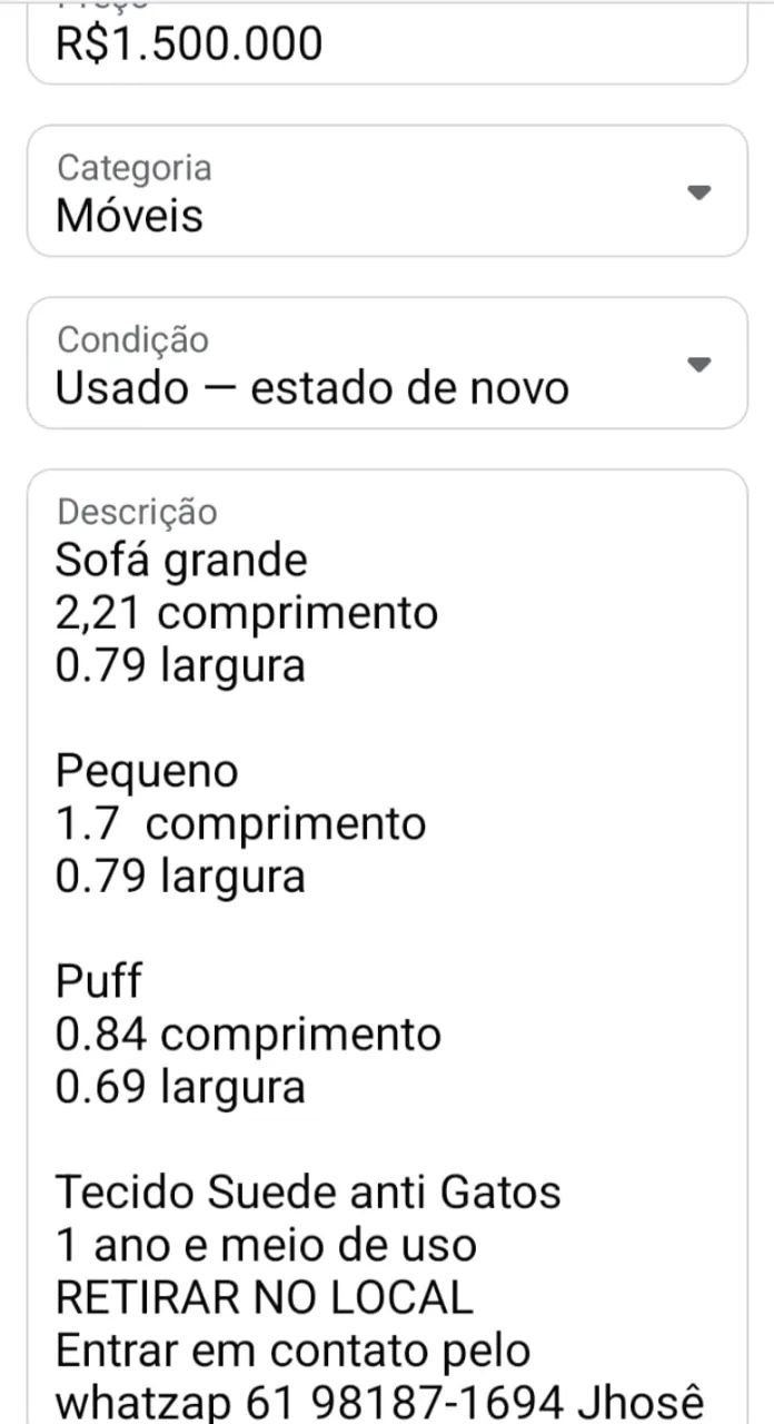 Jogo de sofá  - Foto 3