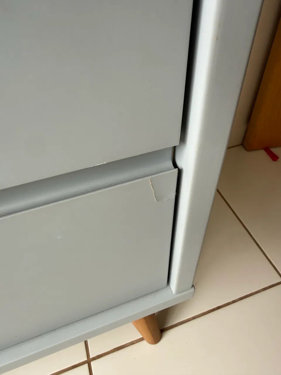 Cômoda cinza espaçosa  - Foto 4
