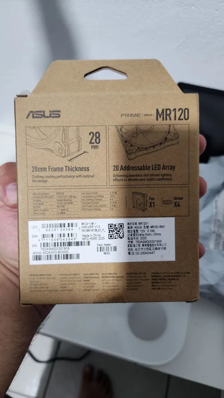 Fan ASUS PRIME MR120