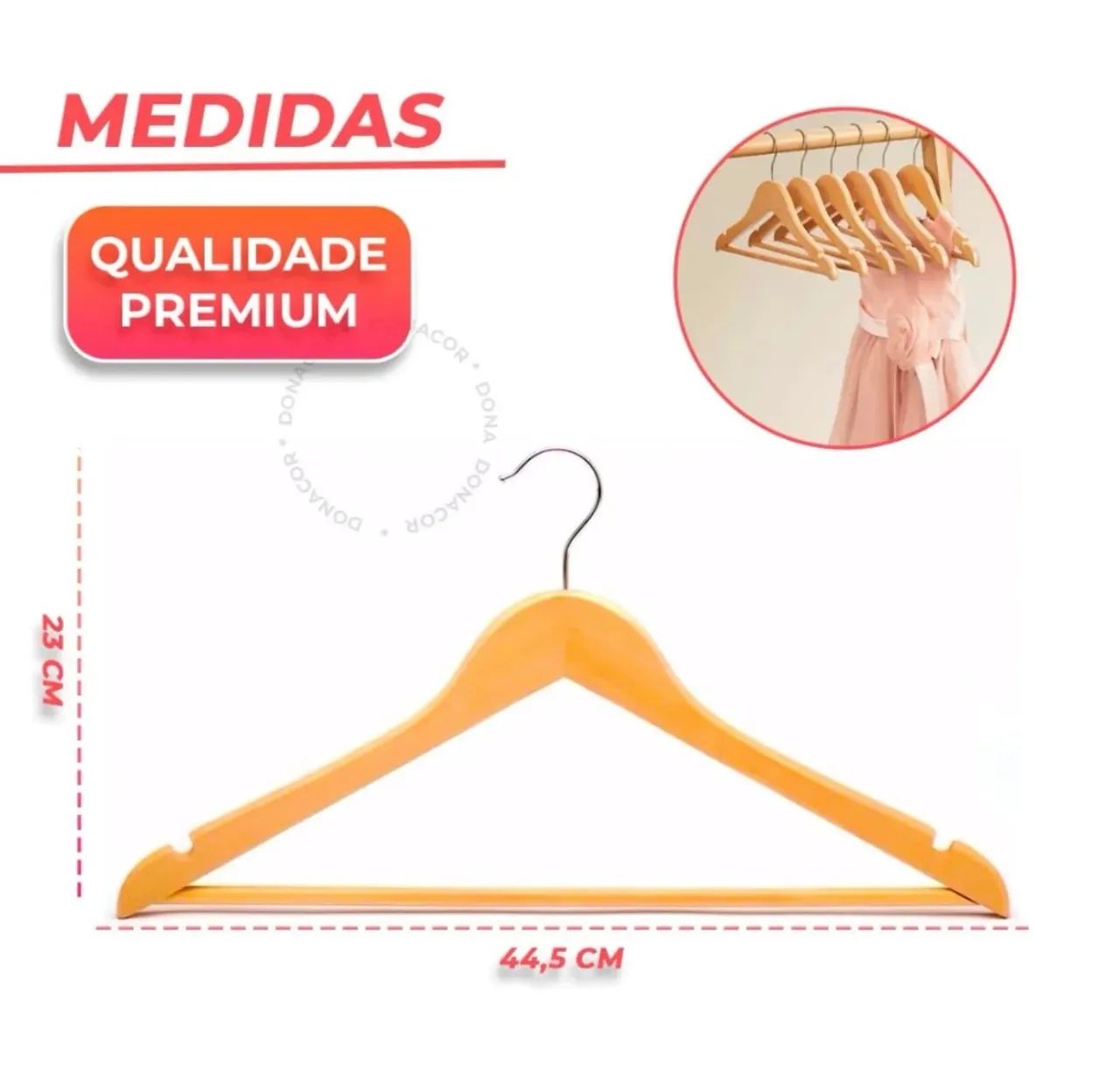 5 und Cabide de madeira | NOVO  - Foto 2