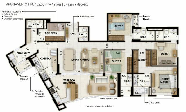 Apartamento 4 quartos à venda com Piscina - Adrianópolis 