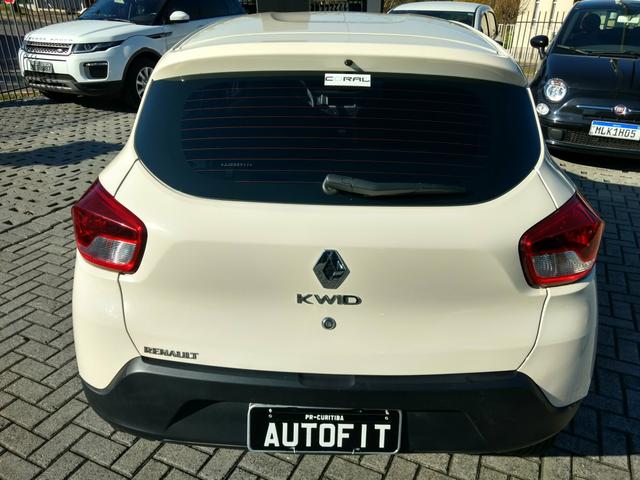 Kwid Zen motor 1.0 12V 4 Portas Completo Único Dono com 35 Mkm originais / 2018 - Foto 4
