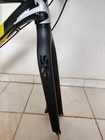 Quadro MTB First + cockpit de carbono - Foto 6