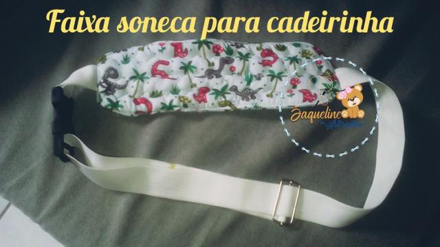 Faixa soneca para cadeirinha bb - Foto 2