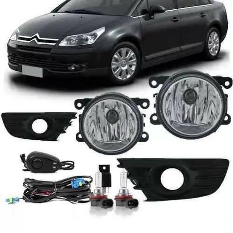 Kit Farol Milha Neblina Citroen C4 Pallas 2008 2009 10 2011