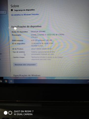 Vendo NoteBook da Acer tela 15,6 core i5