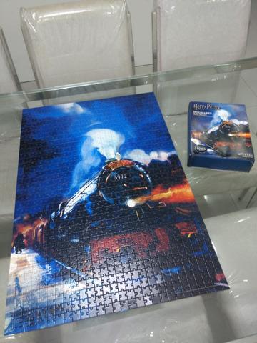 Quebra-cabeças Harry potter 1000 peças serie especial para adultos e crianças - Foto 5