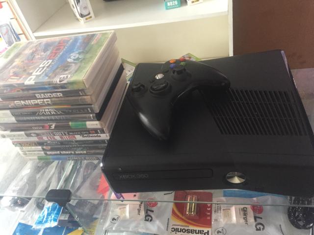 Xbox 360 Slim desbloqueado RGH com vários jogos - Foto 2