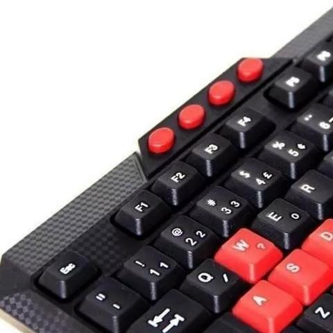 (NOVO) Teclado Gamer Com Fio Usb 2.0 Multimídia Weibo Fc-536 - Foto 3