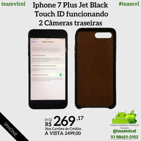 Iphone 7 Plus Jet Black 256gb - Foto 3