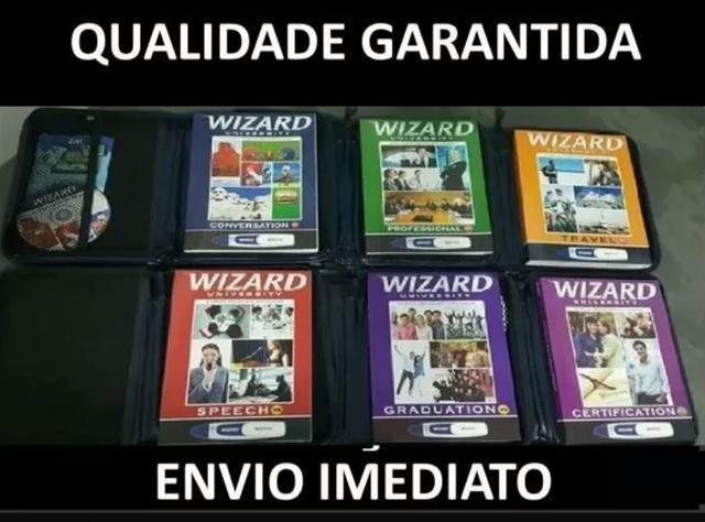 Livros wizard Inglês do w2 até o w12 ++ brinde wizard francês ++ wizard espanhol