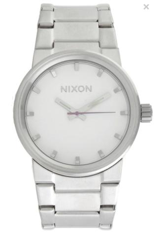 Relógio Nixon Cannon prata