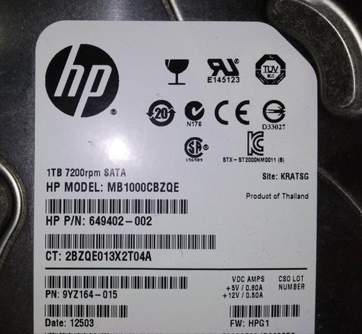 HD desktop 1TB
