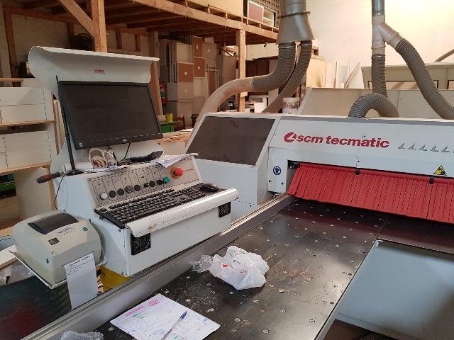 Seccionadora automática 3.4 Tecmatic 2014 com serra de diamante