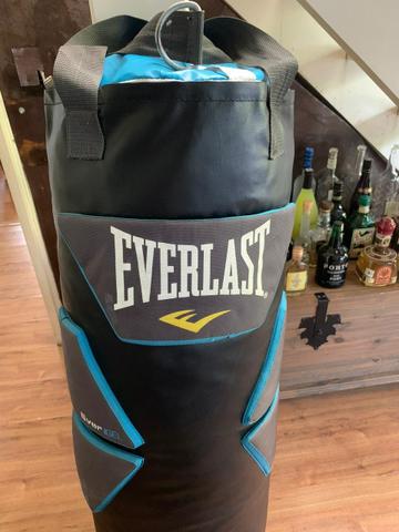 Saco de pancadas Everlast Pro com alvo - Foto 4