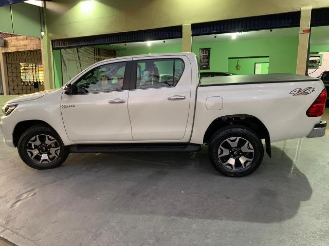 Toyota Hilux SRX 2.8 Branco Perola 2020 0KM - Foto 5