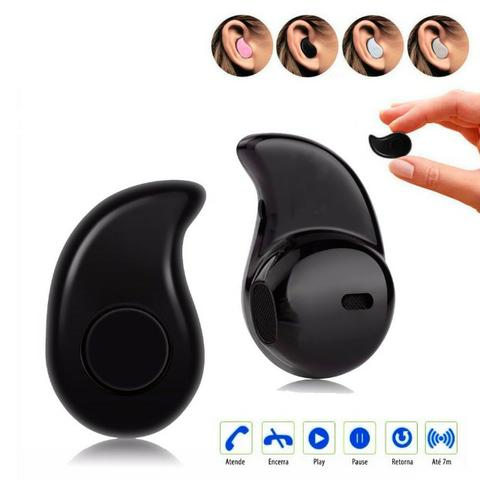 Fone Ouvido S530 Sem Fio Bluetooth 4.0 Mini com Microfone