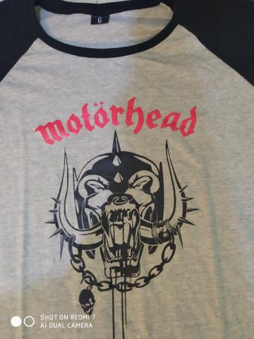 Camiseta Motorhead usada 1 vez - Foto 2