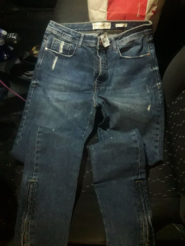 calça jeans feminina luigi bertolli