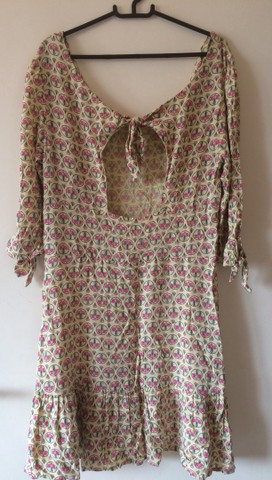 Vestido Curto Estampado (tam 42) | Novo - Foto 4