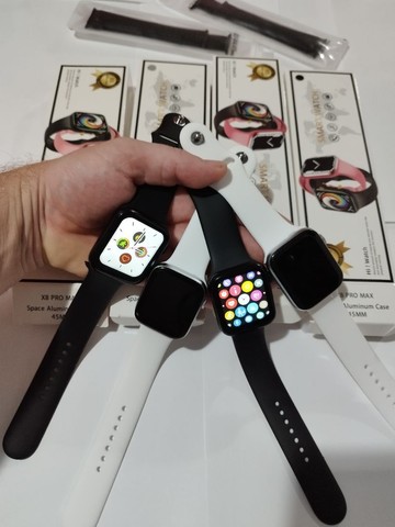 SMARTWATCH X8 PRO MAX MAIS PULSEIRA DE BRINDE 