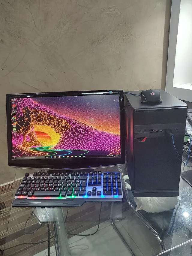 Pc Gamer Amd A4 6300, Monitor 21 , Com Jogos Gratis.