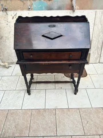  Escrivaninha/papeleira Em Imbuia