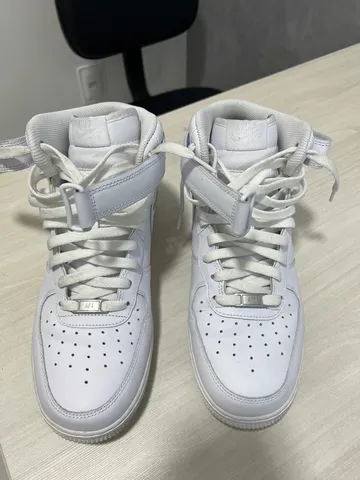 Nike air force 1 mid triple white