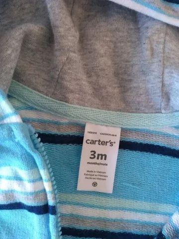 Trio de inverno Carter menino 3 meses - Foto 2