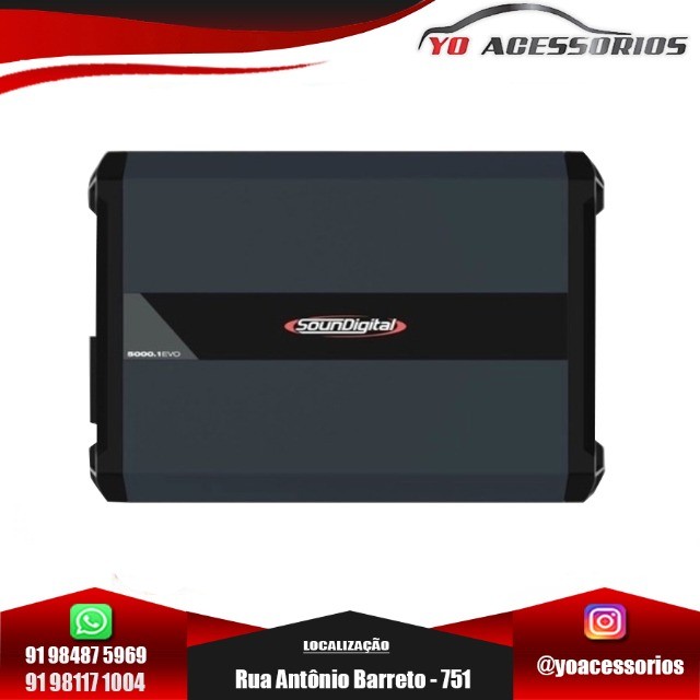 Modulo Amplificador Soundigital SD5000 2 Ohm