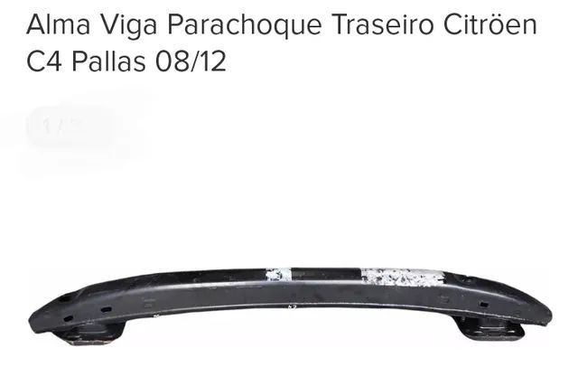 Longarina Viga Travessa Alma Parachoque Traseiro Citroen C4 Pallas Original 
