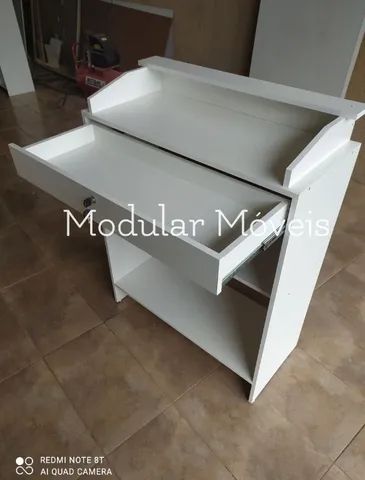 Balcão Caixa Ripado - 100% MDF - Foto 2