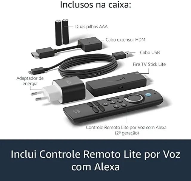 FireTV Stick Lite Novo Lacrado - Foto 3