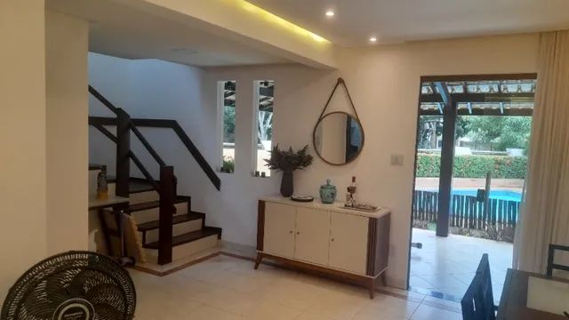 Alugo em Guarajuba uma excelente casa de 2 pavimentos, com piscina, 4 suítes e e 1 quarto - Foto 9