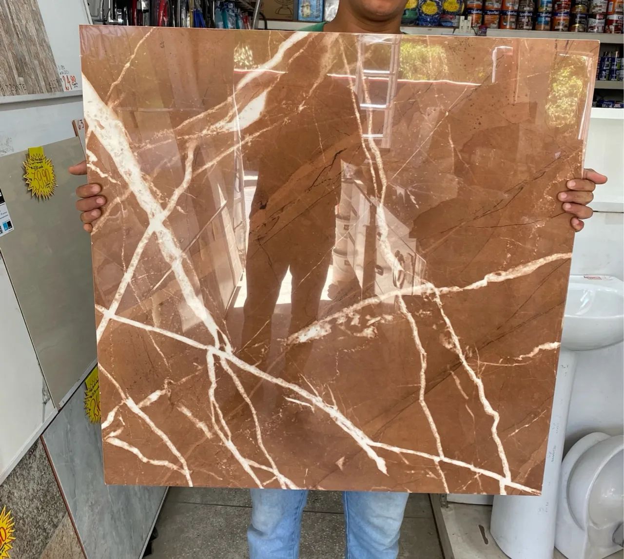 Piso Polido 87x87 Tipo A 