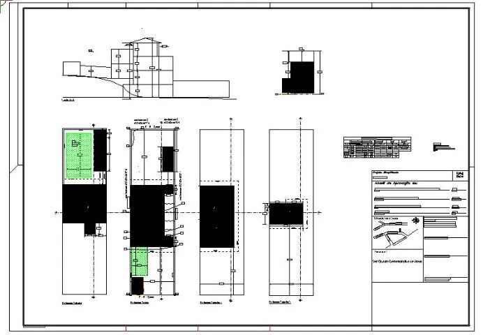 Planta de regularização de construção