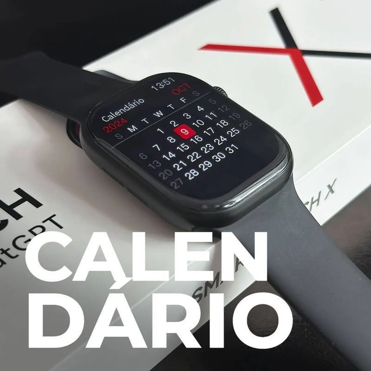 Smartwatch W10 - Novo - Com 2 Pulseiras