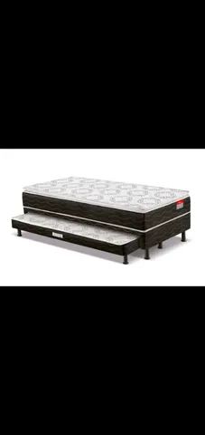 Cama Box Solteiro com Auxiliar Reconflex 