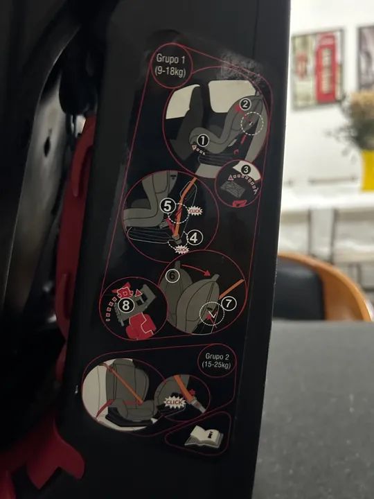 Cadeirinha Carro Galzerano - Foto 4