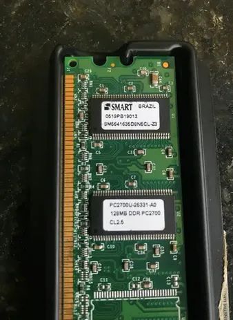 PENTE MEMORIA RAM DDR PC2700 CL2.5