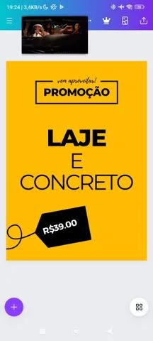 LAJE E CONCRETO
