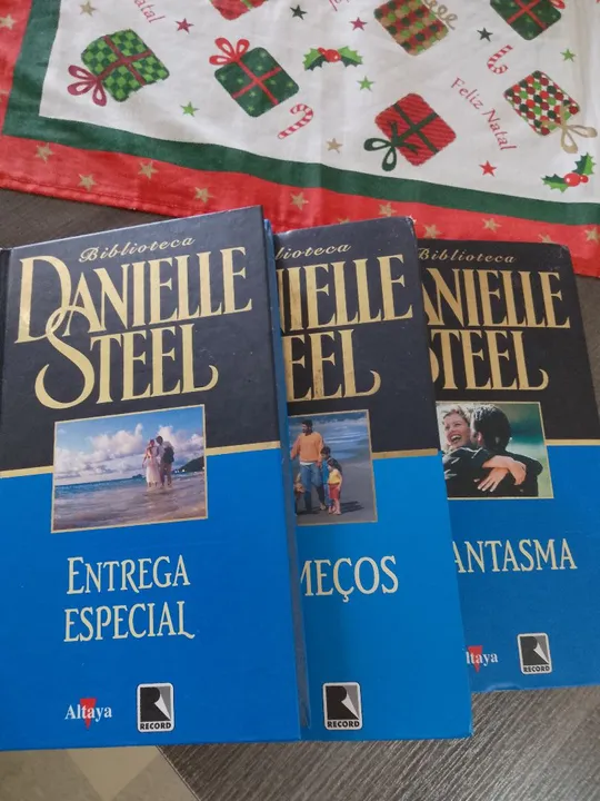 3 Livros Danielle Steel - Edição Colecionador