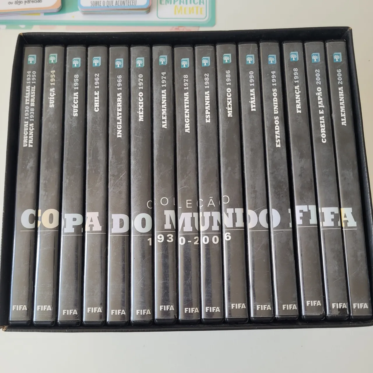 Coleção Copa do Mundo FIFA 1930-2006 - DVDs (+ Bônus blu ray 3d Copa 2010)