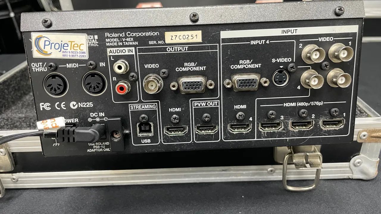 Vídeo mix Roland v4ex - Foto 4