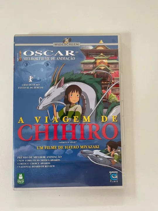 DVD A Viagem de Chihiro - Studio Ghibli