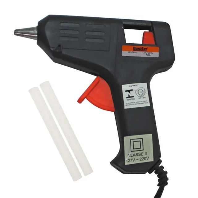 Pistola De Cola Quente 12w -bivolt bfh1602