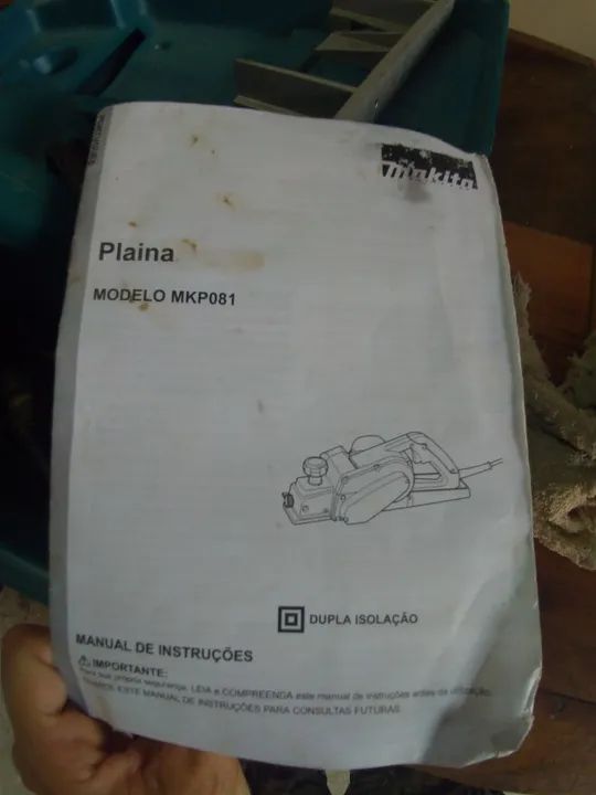 Plaina desempenadeira Makita MKP001 - Foto 5
