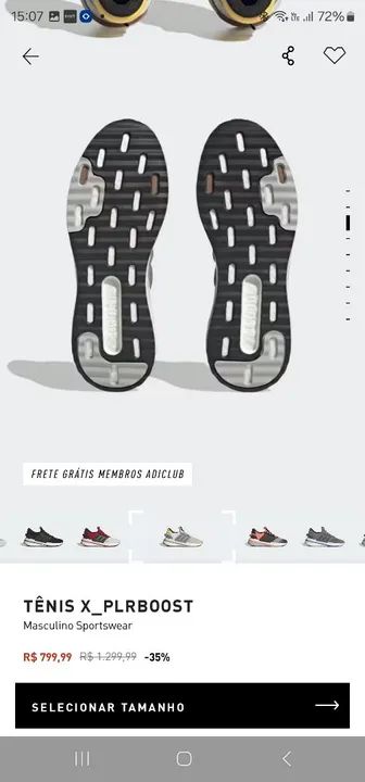 Tênis ADIDAS X_PRL BOOST - Novo - Foto 5