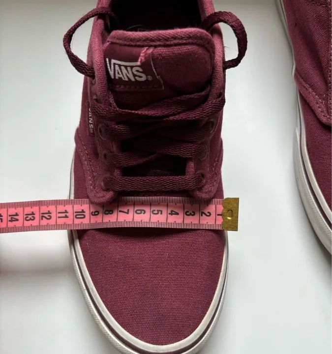 Tênis Vans Authentic - Cor Vinho 39 - Foto 3